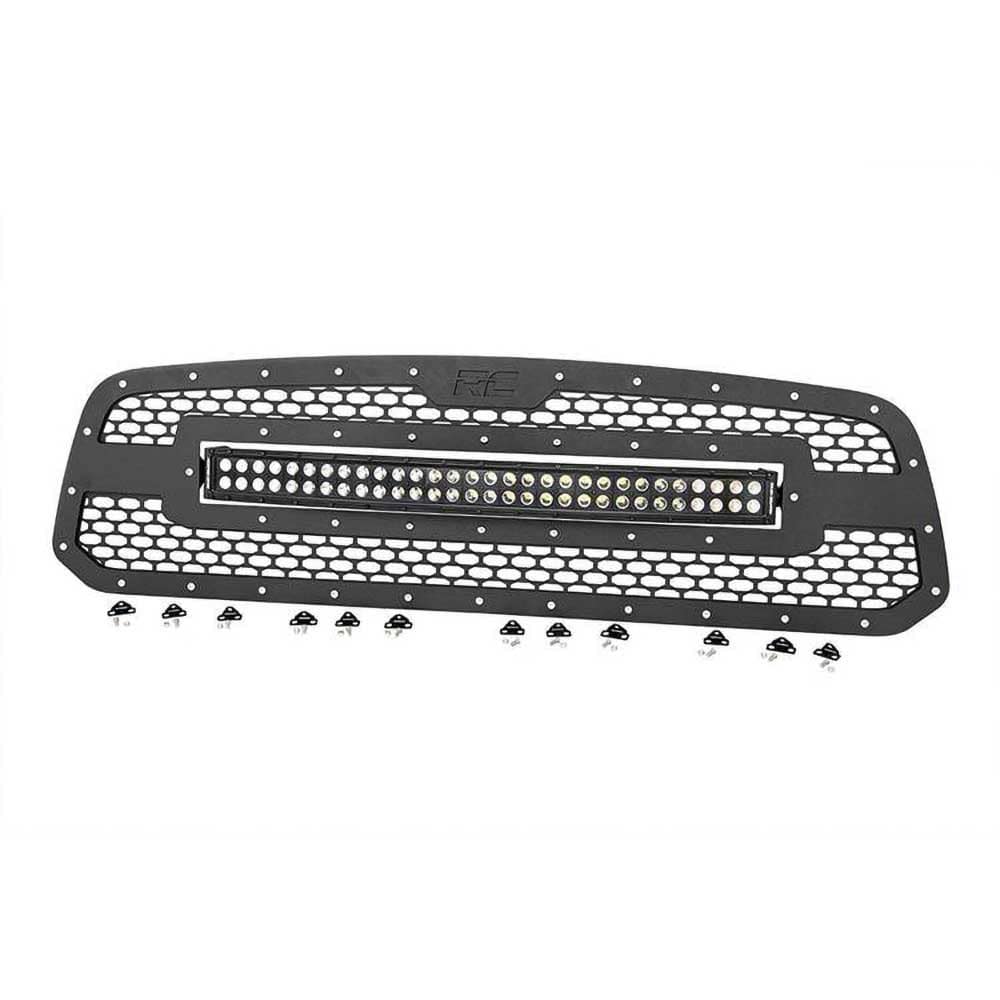 Grill z podwójną listwą LED 30″ Black Series Rough Country