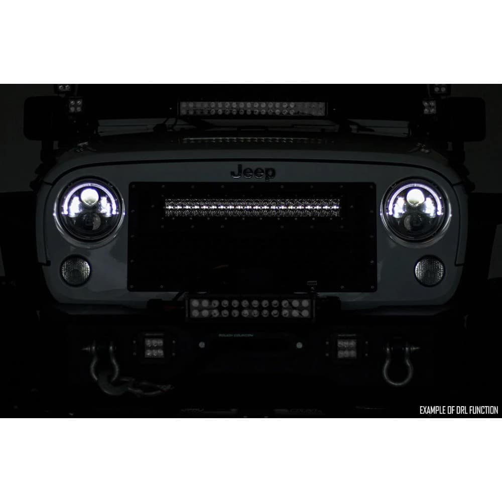 listwa-led-12-podwojna-white-drl-spotflood-rough-country-black-series listwa-led-12-podwojna-white-drl-spotflood-rough-country-black-series