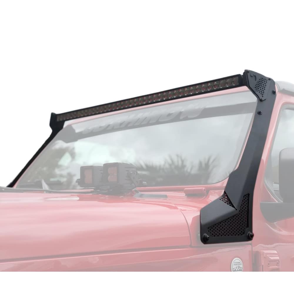 Listwa LED 50″ podwójna z mocowaniem nad przednią szybę Go Rhino