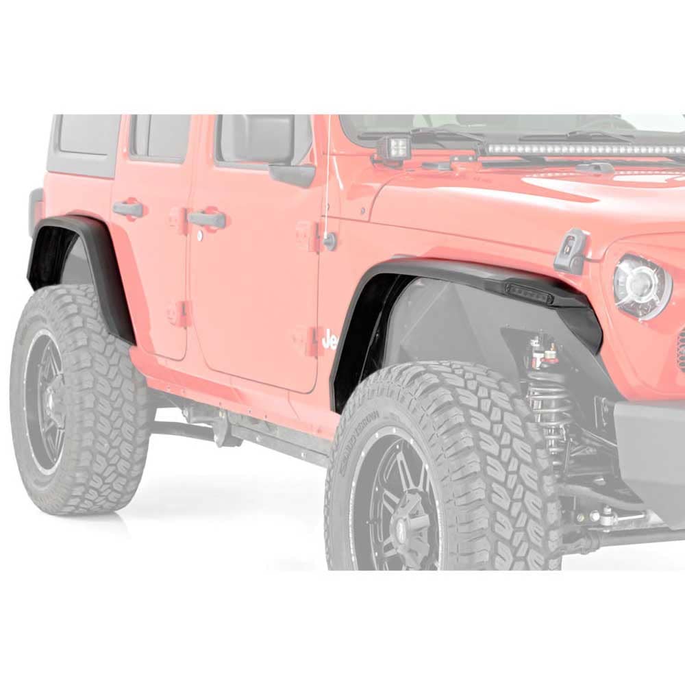 Poszerzenia błotników przód i tył Rough Country LED Flat