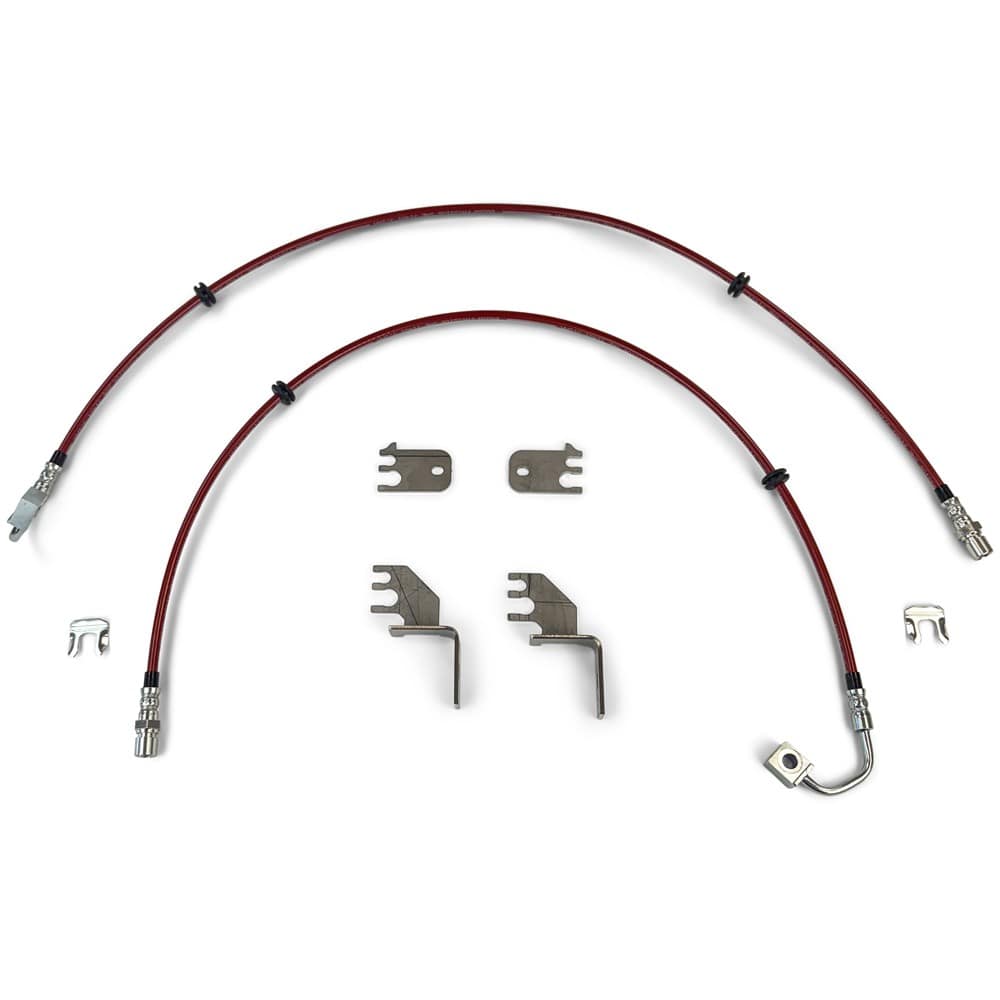 Przewody hamulcowe HD przód 36″ Clayton Lift 0-5″ zacisk dwutłoczkowy
