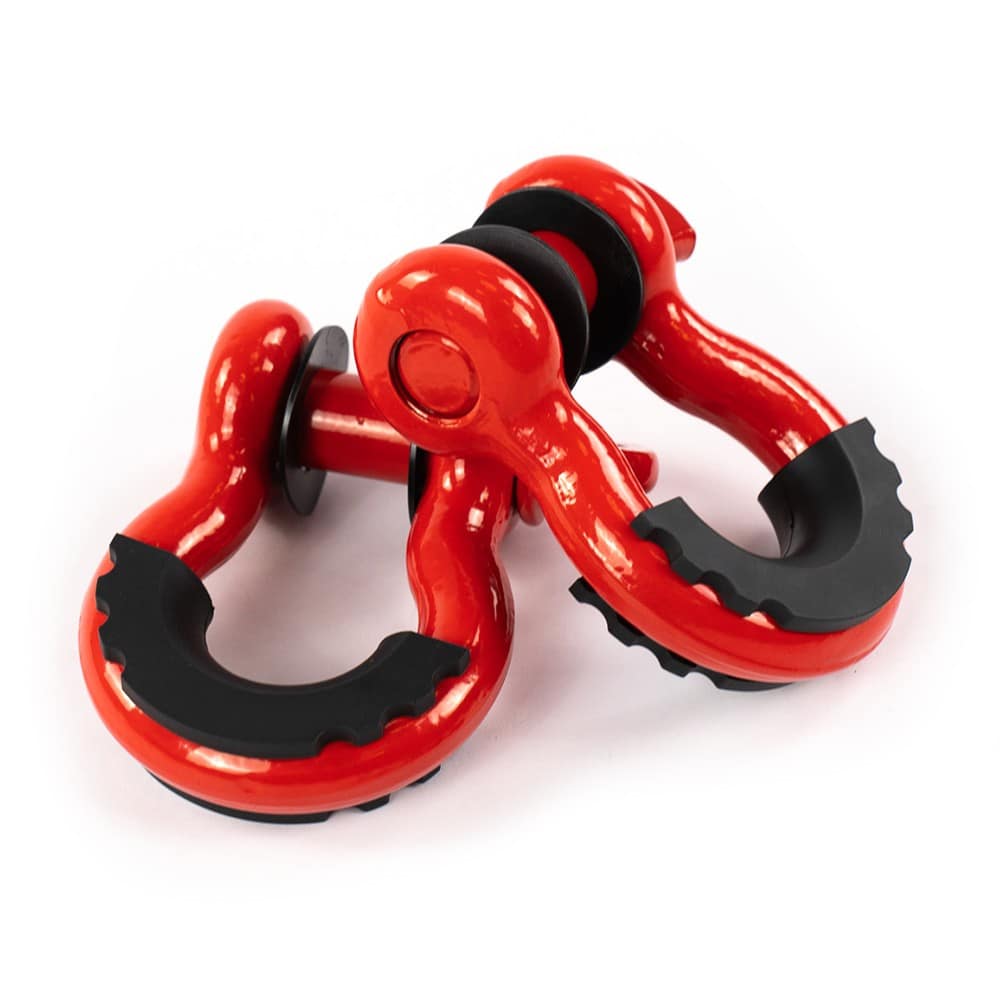 Szekla para czerwona OFD D-ring 3/4″