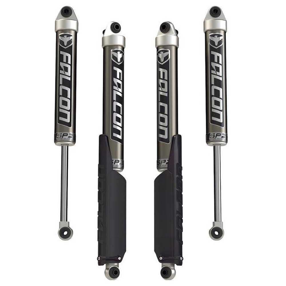 Zestaw amortyzatorów TeraFlex Falcon Series SP2 2.1 Monotube Lift 0-1,5″