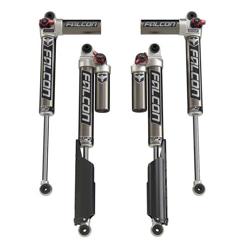 Zestaw amortyzatorów TeraFlex Falcon Series SP2 3.3 Fast Adjust Piggyback Lift 0-1,5″ Benzyna