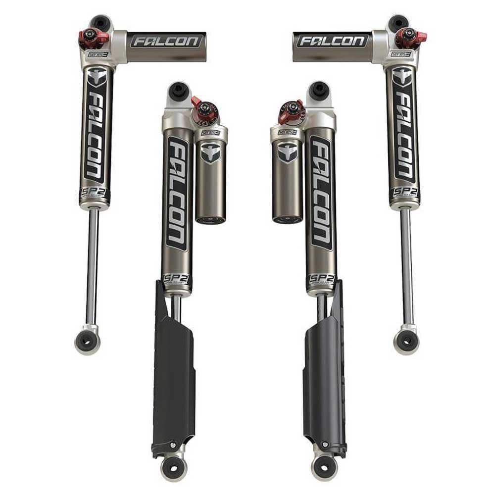 Zestaw amortyzatorów TeraFlex Falcon Series SP2 3.3 Fast Adjust Piggyback Lift 2-4,5″ Benzyna