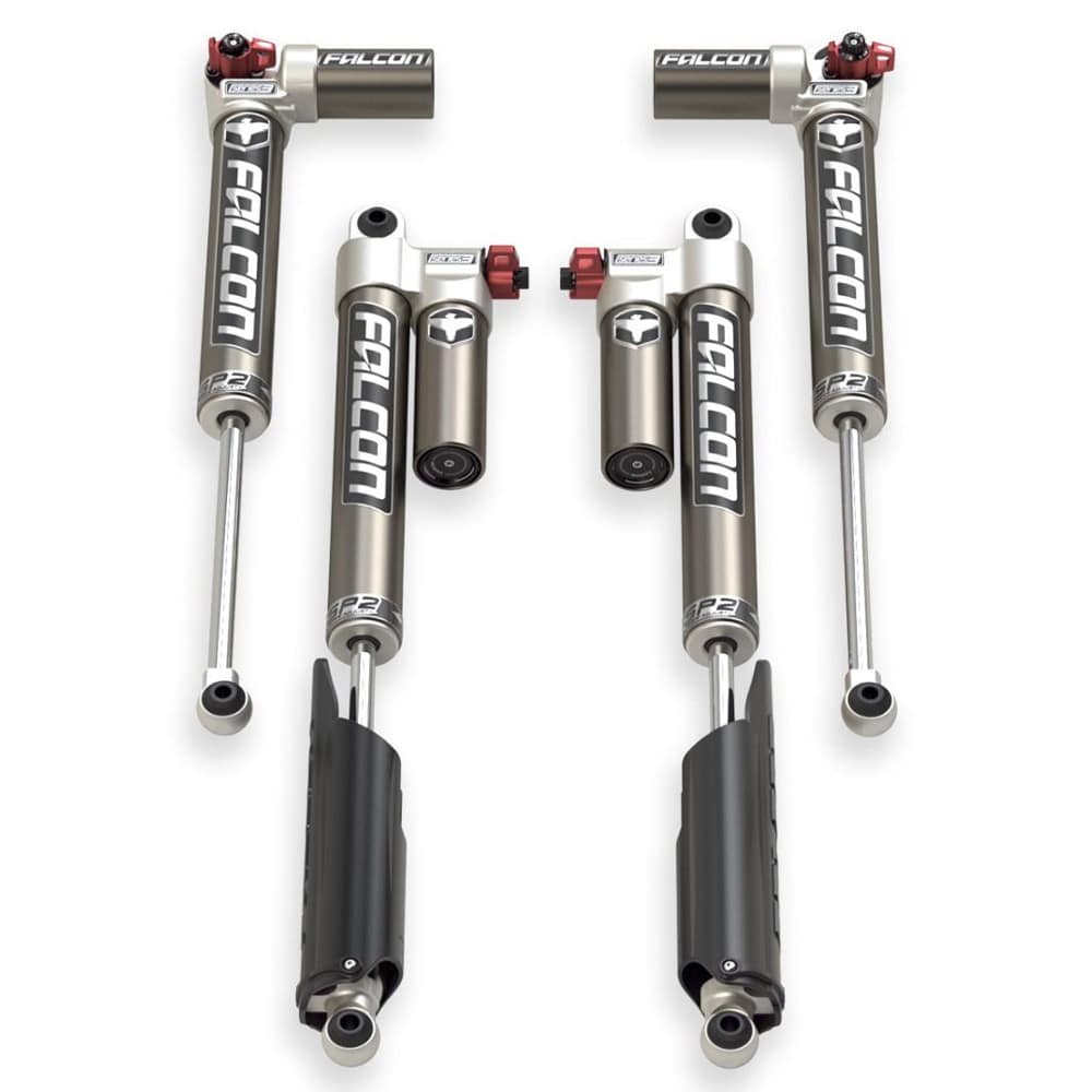 Zestaw amortyzatorów TeraFlex Falcon Series SP2 3.3 Fast Adjust Piggyback Lift 3,5-4,5″