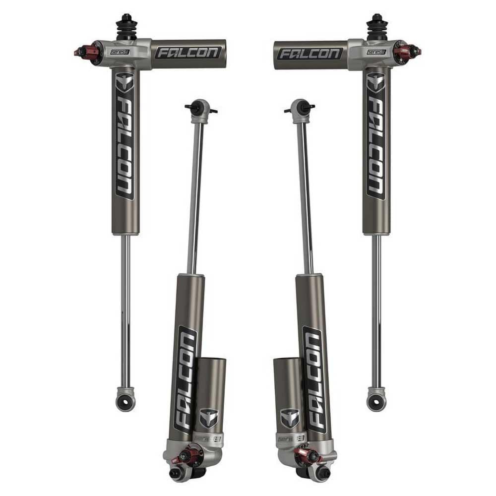 Zestaw amortyzatorów TeraFlex Falcon Series SP2 3.3 Fast Adjust Piggyback Lift 5-6″