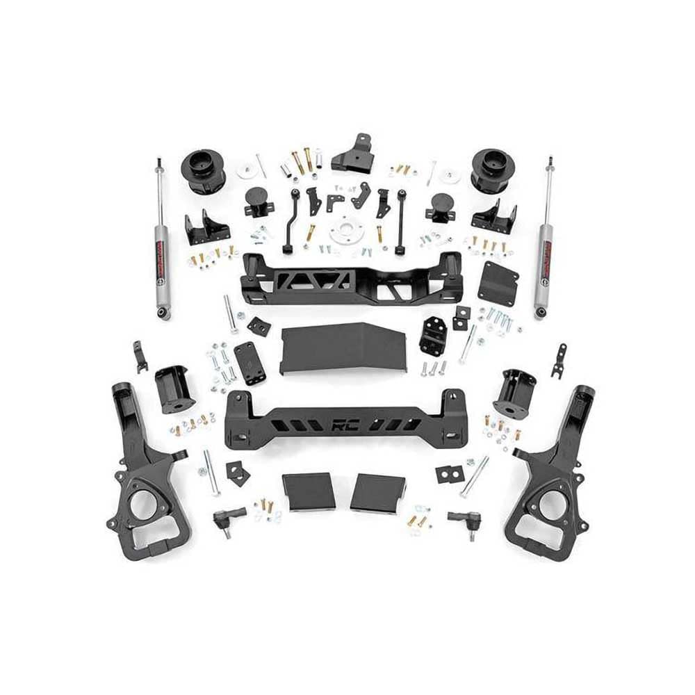 Zestaw zawieszenia Air Ride z amortyzatorami N3 Rough Country Lift 5″